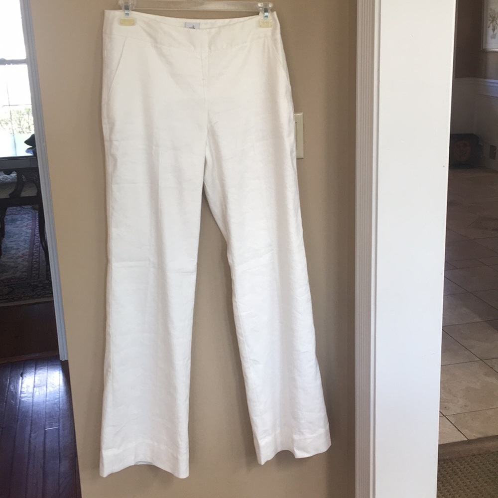 Beautiful long linen blend cabi pants